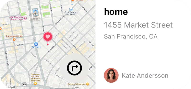 Address Widget