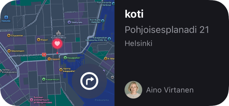 Osoitewidgetti