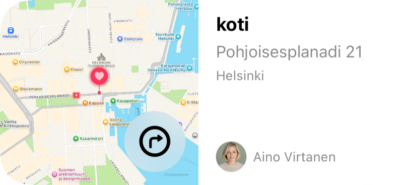 Osoitewidgetti